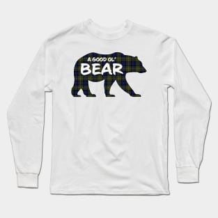 Bear Critter - MacLaren Plaid Long Sleeve T-Shirt